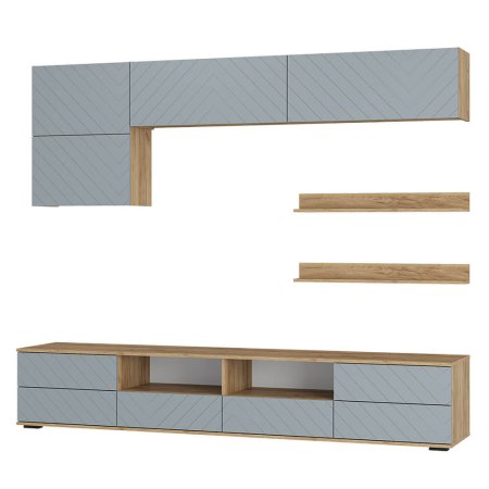 Гостиная Камелия ГС-01 (Крафт/Шарли бриз)