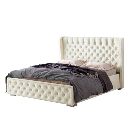 Кровать Франческа 160х200 без настила (Крем)