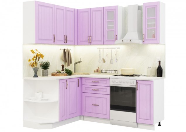 Модульная кухня Лондон (Дуб сирень)