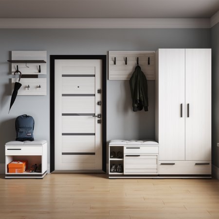 Модена тумба МТ-30 для прихожей (Венге/Анкор светлый)