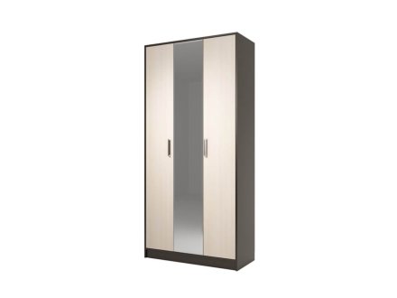 Диана-4 секция №10 шкаф (Венге/Дуб молочный)