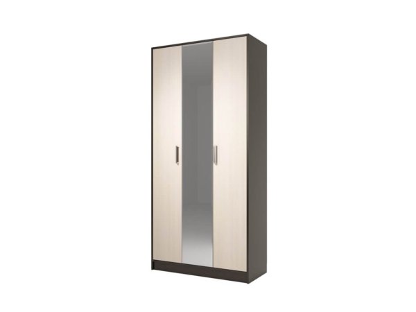 Диана-4 секция №10 шкаф (Венге/Дуб молочный)