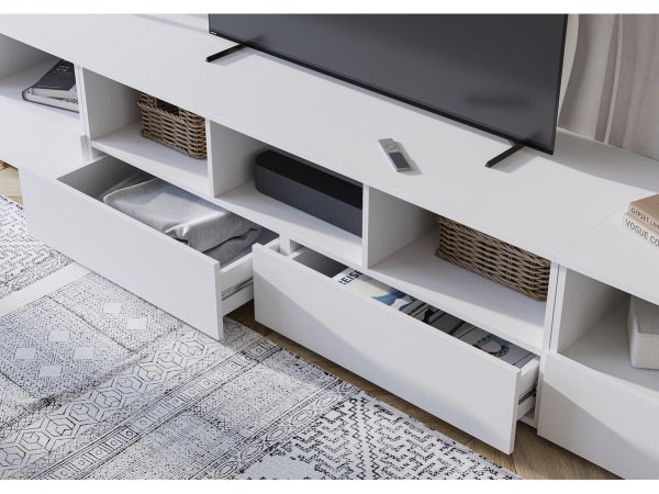 Хелен тумба ТВ ТБ 02 (Белый)