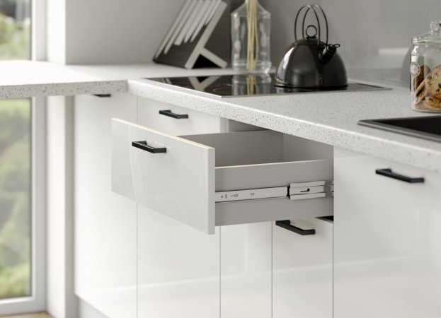 Модульная кухня Олива (Жемчуг глянец)