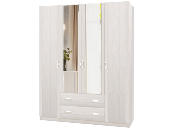 Четырехстворчатые распашные шкафы