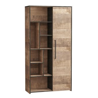 Трувор Шкаф-стеллаж 13.206 (Дуб Гранж Песочный / Интра)