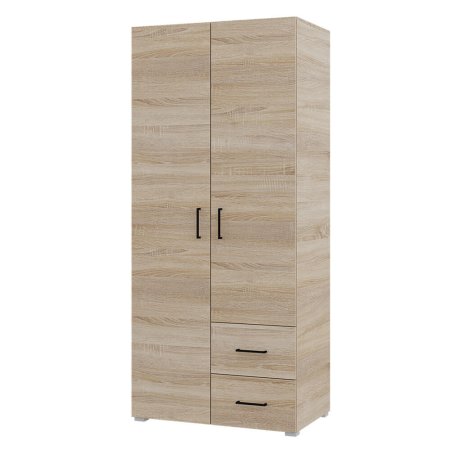 VICTOR шкаф 2 ств с ящиками (Сонома)