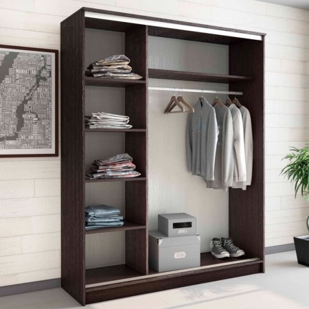 Шкаф-купе Фея Премиум (венге/атланта)