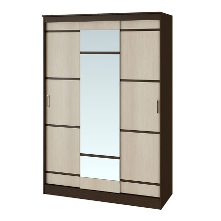 Сакура шкаф-купе 1,5м (Венге/Лоредо)