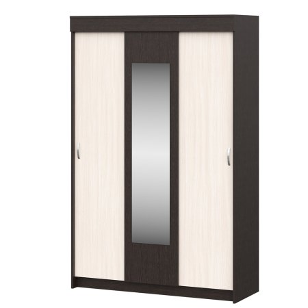 Шкаф-купе Бассо 1,3 м (Венге/Белфорд)