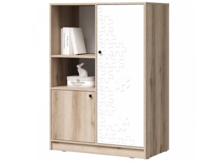 Киви ШК-06 Шкаф 2 ств (Дуб делано/белый) снято с производства