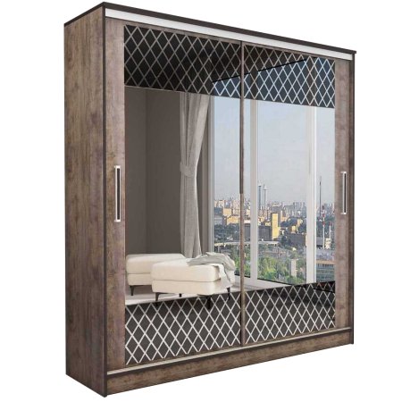 Неаполь Премиум шкаф-купе (Дуб, 150)