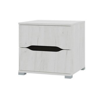 Вега тумба прикроватная (Дуб крафт белый)