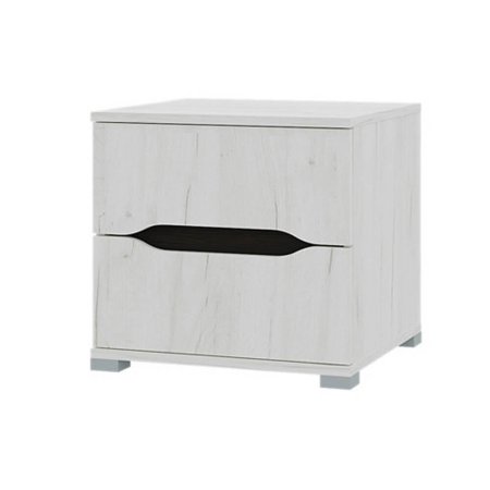 Вега тумба прикроватная (Дуб крафт белый)