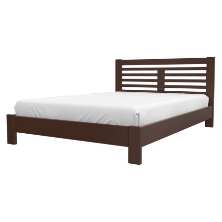 Линда кровать 140х200 + металлокаркас + ножки (Орех)