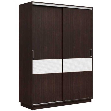 Шкаф-купе Стоун декор 2 дверный (Венге, 160)