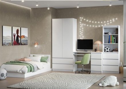 Детская Ницца комплект 1 (белый)