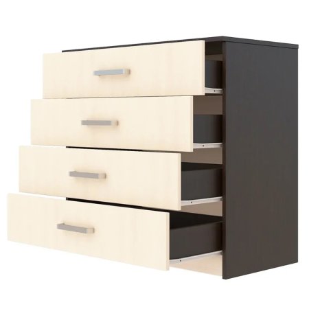 Эва комод КМ-021 (Венге/Дуб молочный)