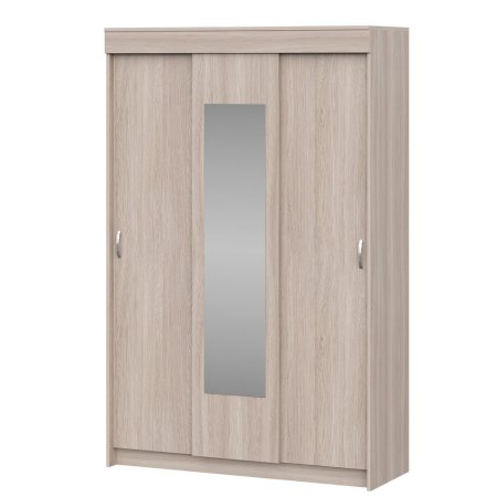 Шкаф-купе Бассо 1,3 м (Шимо светлый)