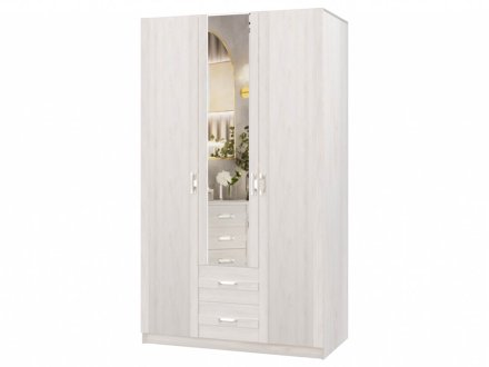 Трёхстворчатые распашные шкафы