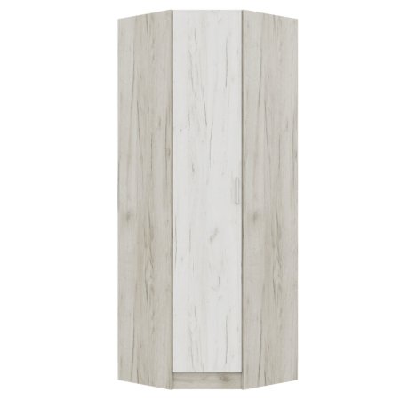 Гармония шкаф угловой ШУ 601 М (Крафт белый / крафт серый)