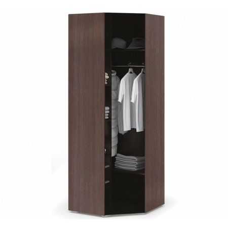 Вегас шкаф угловой снято с производства (Венге/Белый глянец)