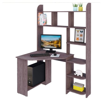 Компьютерный стол №19 (Анкор темный) - ЦРК.КСТ.19