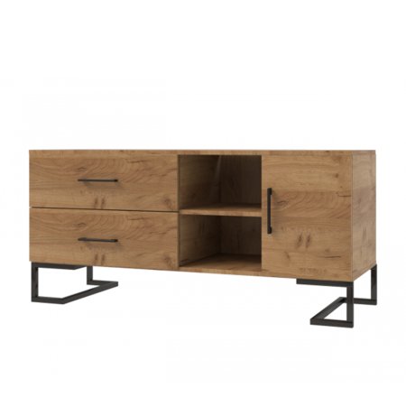 Тумба под ТВ Лофт (дуб вотан)