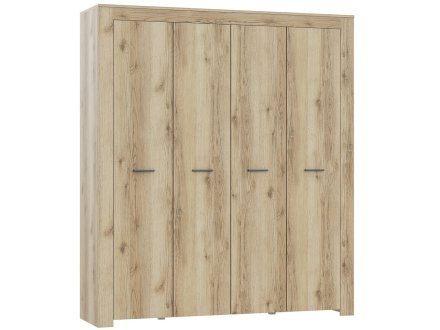 Квадро-17 шкаф 4 ств. ЦРК.КВД.17 (Дуб делано светлый)