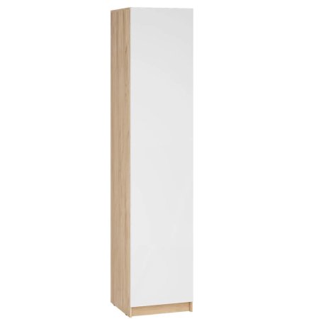 Стоуби шкаф ШК-501 (Дуб Крафт Золотой/Белый Глянец)