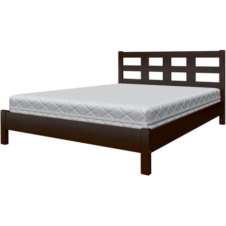 Вероника-4 кровать 120х200 + металлокаркас + комплект ножек (Орех)