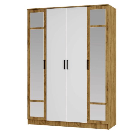 Четырехстворчатые распашные шкафы