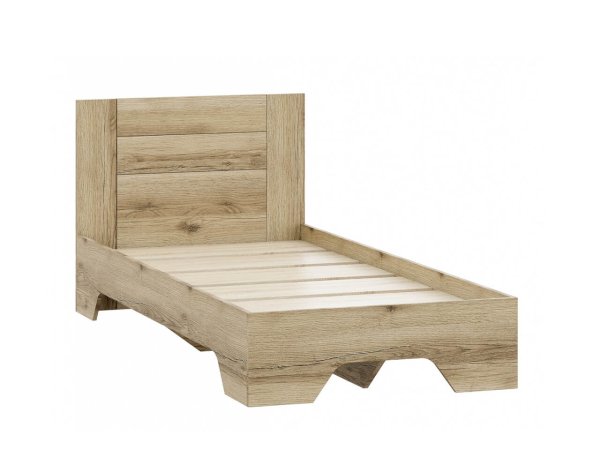 Квадро-14 кровать 90х200 ЦРК.КВД.14 (Дуб делано светлый)