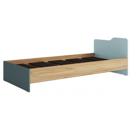 Rich Рич Кровать КР-003 90х200 для детской (Мята/Сумеречный голубой)