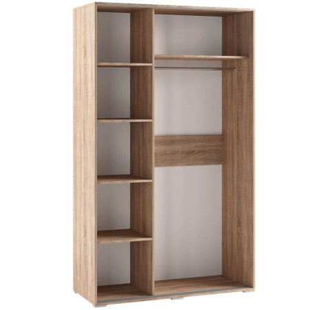 Бланка шкаф-купе корпус + фасад (Сонома/Белый)