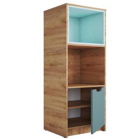 Rich Рич Стеллаж СЖ-002 для детской (Мята/Сумеречный голубой)
