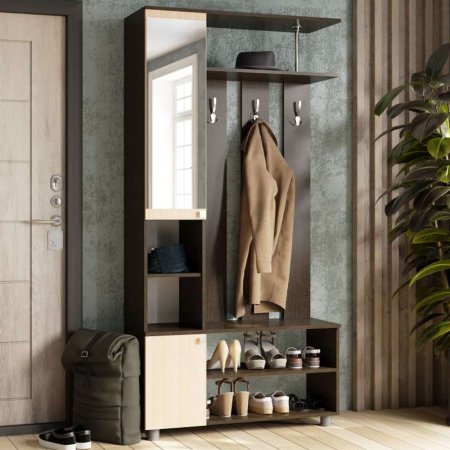 Прихожая Эконом (Венге/Дуб молочный)