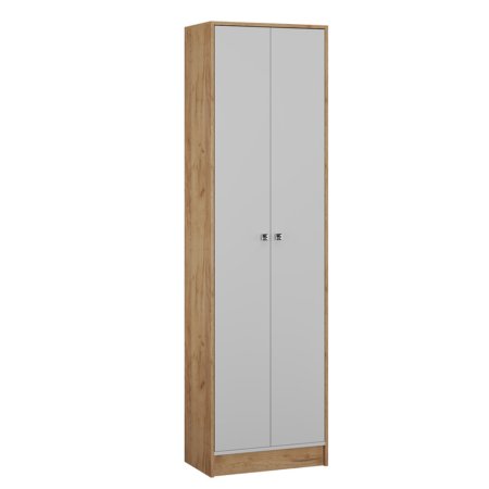 Ямайка шкаф ЯПШ-1 (Крафт золотой/Белый)