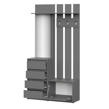 Айден вешалка ВШ06-1100 (Графит)