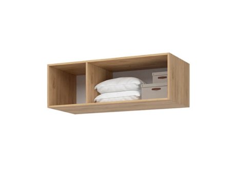 Лион АН-02 Антресоль 1200 (Крафт золотой / Графит)