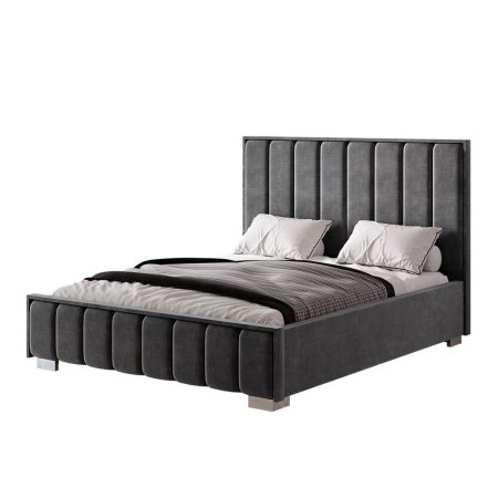 Кровать Мирабель 160х200 без настила (Графит)