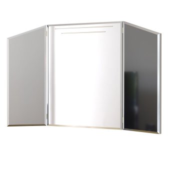 Олимп (ЛАК) спальный гарнитур зеркало настенное (Серый шифер/Антрацит)