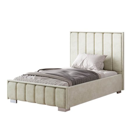 Кровать Мирабель 120х200 без настила (Крем)