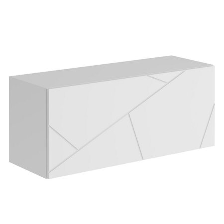 Гранж Шкаф навесной ШН-003 (Белый/Белый глянец)