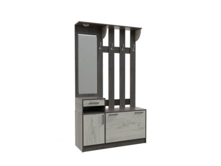 Диана-4 секция №14 прихожая (Анкор темный/Дуб эльза)