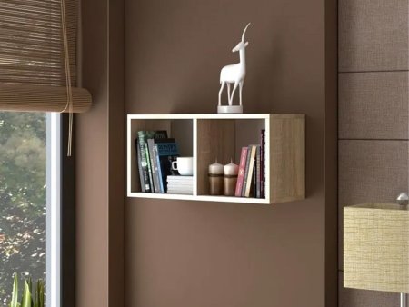 Кент-1 секция 10 Полка открытая (дуб вотан)