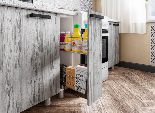 Модульная кухня Нагано (Анкор светлый / Ардвуд темный)