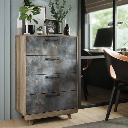 Комод Мегаполис КМ-02 (Дуб каньон/M20)