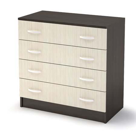 Басса комод КМ 554-М 4 ящика снято с производства (Венге/Белфорд)