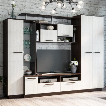 Гостиная Вега (венге/лоредо)